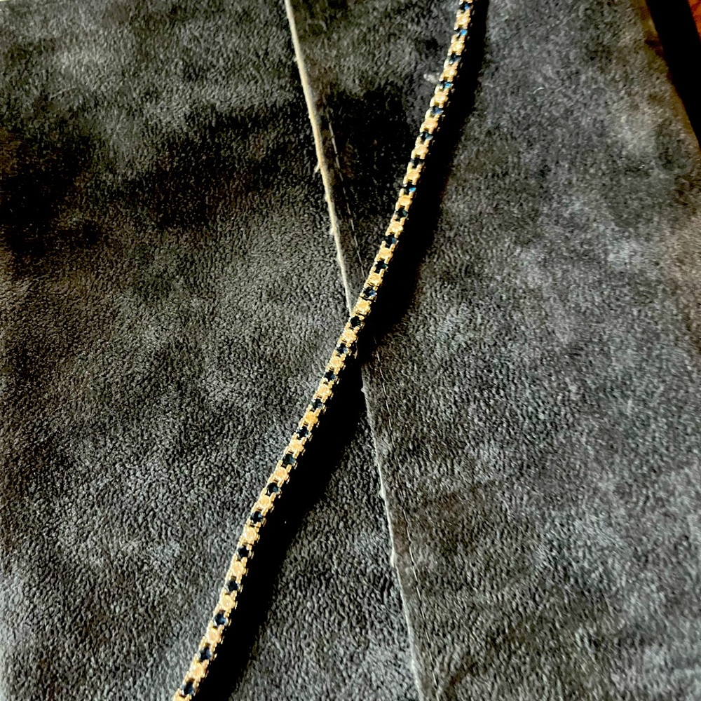 Sapphire and Diamond Tennis bracelet